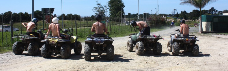 Quad biking in Wilderness